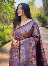 Pure Kanchipattu silk fabric